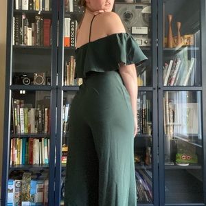 Off the Shoulder Jumpsuit